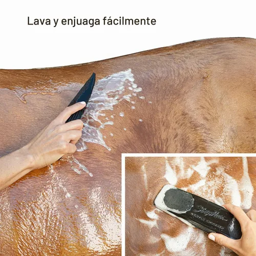 Vista 6 de StripHair Gentle Groomer - Original para caballos perros masaje de aseo 6 en 1