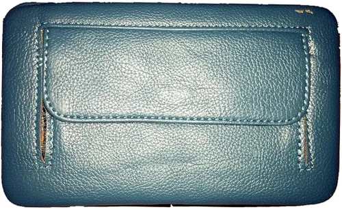 Vista 3 de Western - Monedero con diseño de alas de ángel para mujer en 6