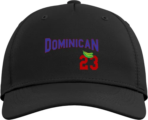 Vista 2 de Gorra de béisbol ajustable con bandera dominicana RD República Dominicana