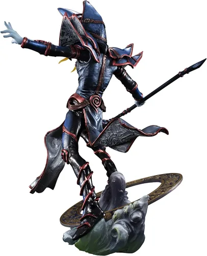 Vista 5 de YU GI OH Duel Monsters Art Works Mago Negro PVC FIG