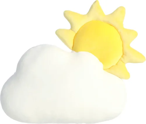 Vista 4 de Aurora Inspirational Precious Moments You are My Sunshine - Animal de peluche, recuerdos apreciados, comodidad duradera, color blanco, 14 pulgadas