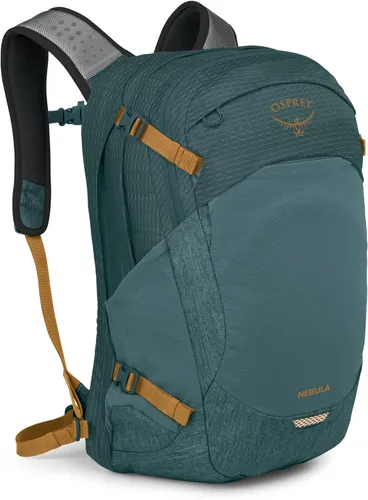 Vista 16 de Osprey Mochila de Viajero Nebula, Atlas Blue/Heather bolso diario, paquete del campus, portátil llevar, color azul