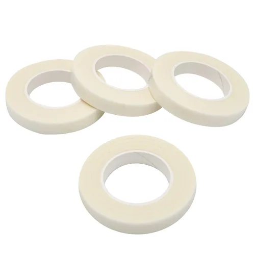 Vista 7 de Honbay 4 rollos de cintas florales de 1/2 pulgada de ancho, 30 yardas/rollo para proyectos de manualidades de floristería (negro)