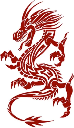 Vista 20 de Dragon Head Graphics - Adhesivo de vinilo autoadhesivo para capó de automóvil, accesorios de decoración de capó de automóvil, 31.49 x 19.68