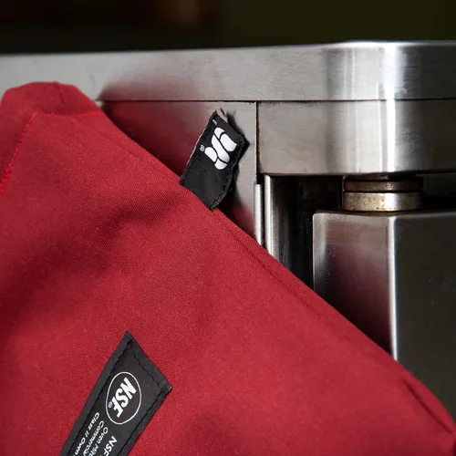 Vista 14 de San Jamar KT0215 Kool-Tek Manopla de protección para horno para temperatura convencional Nomex, 15" de longitud, rojo