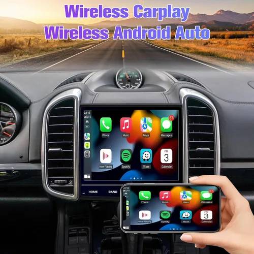 Vista 3 de Radio para Porsche Cayenne 2011-2015: unidad principal Android estéreo de coche 32G