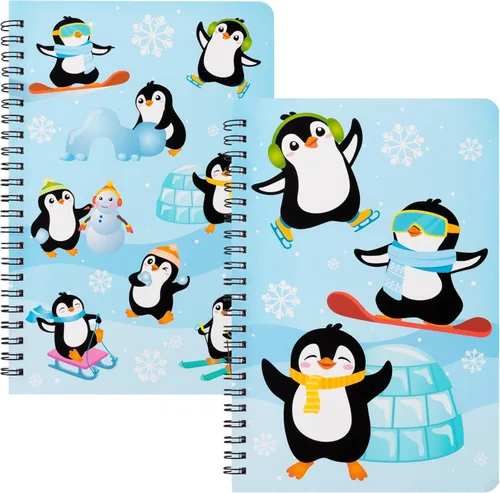 Vista 13 de B1ykin Cuadernos en espiral A5, 2 unidades, 50 hojas, 100 páginas, encuadernados con alambre, regalo de agradecimiento al profesor, cuaderno