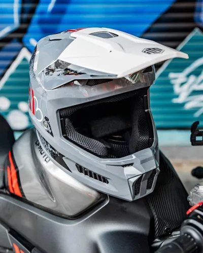 Vista 6 de ILM Cascos de Motocross Juveniles para Niños Casco ATV Motocross BMX Fuera de Carretera Motocicleta con Gafas, Guantes y Máscara DOT Modelo MT601Y