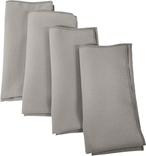 Vista 41 de LA Linen Paquete de 10 servilletas de popelina de poli, servilletas de tela suave, servilletas lavables y reutilizables, servilletas de mesa