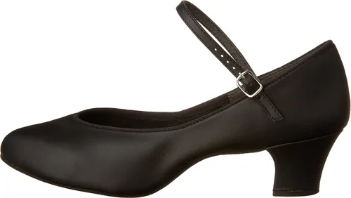 Vista 8 de Capezio Zapato de carácter Footlight para mujer 459 Suede Sole Jr