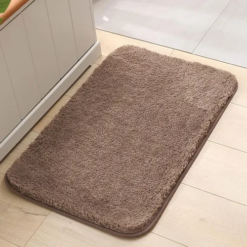 Vista 12 de HUHJYUGE Alfombras de baño antideslizantes lavables de 16 x 24 pulgadas, alfombra de baño súper absorbente, lavable a máquina, larga y ultrasuave