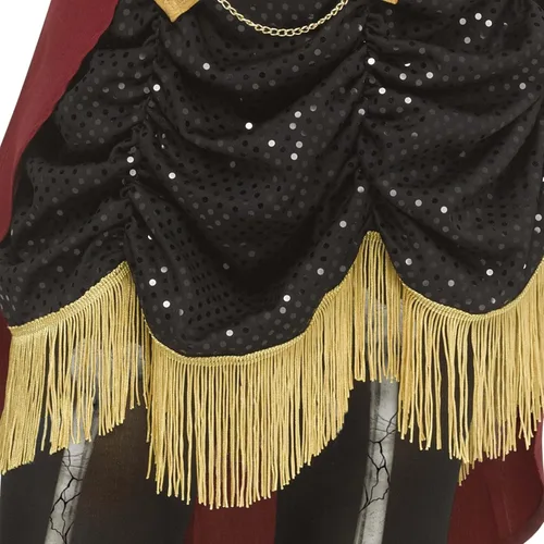 Vista 2 de Vestido de Disfraz de Ringleader Esquelético para Niña Disfraces de circo