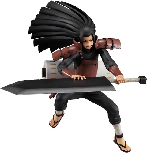Vista 7 de Megahouse Naruto: Figura de PVC de la serie de gemas de Hashirama Senju, multicolor