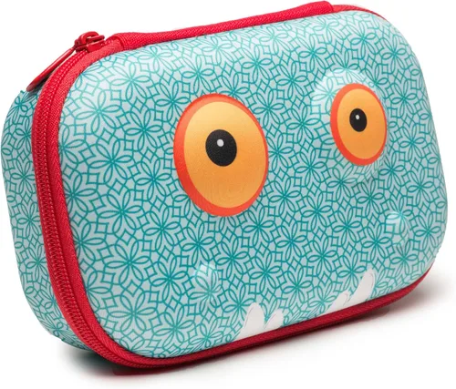Vista 14 de ZIPIT Caja de lápices Beast para niños, estuche divertido de gran capacidad para la escuela, caja organizadora de papelería, color negro