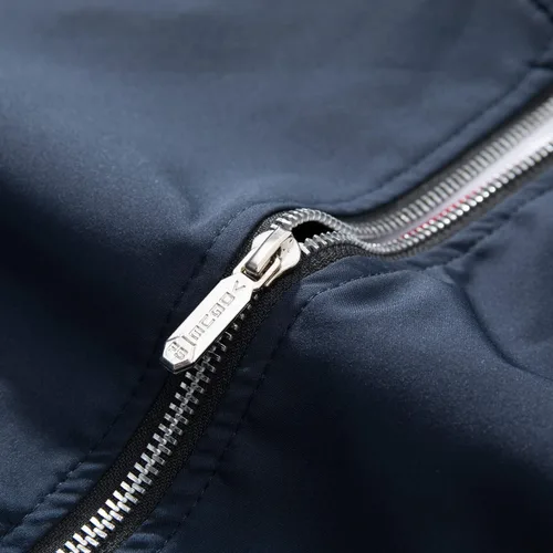 Vista 3 de URBANFIND - Chaqueta deportiva para hombre, ligera, de ajuste delgado, estilo bomber, casual