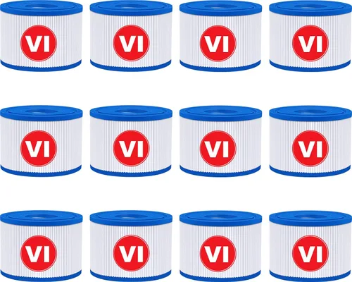 Vista 9 de KGC Paquete de 2 filtros de bañera de hidromasaje tipo VI compatibles con filtros Coleman Salu spa Lay-Z-Spa, repuesto para cartuchos de filtro
