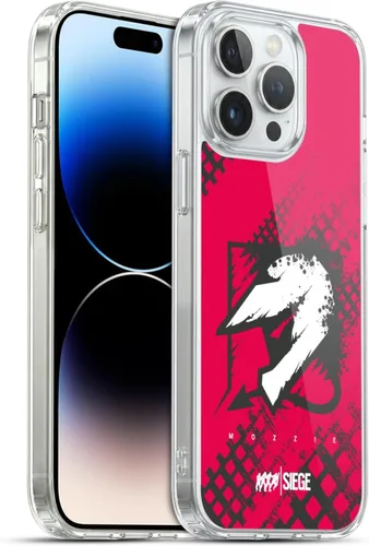 Vista 42 de Head Case Designs Funda de gel con licencia oficial de Tom Clancy's Rainbow Six Siege Bandit Icons [protección de grado militar] compatible