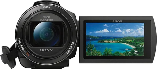 Vista 4 de Sony FDRAX53/B 4K HD videocámara grabadora (negra)