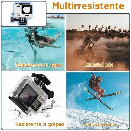 Vista 7 de Carcasa impermeable para GoPro Hero 4/3/3+
