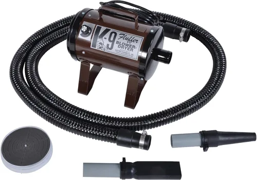 Vista 19 de Electric Cleaner Company K9 Fluffer - Secador de perros - Potente soplador portátil para perros y mascotas, color negro