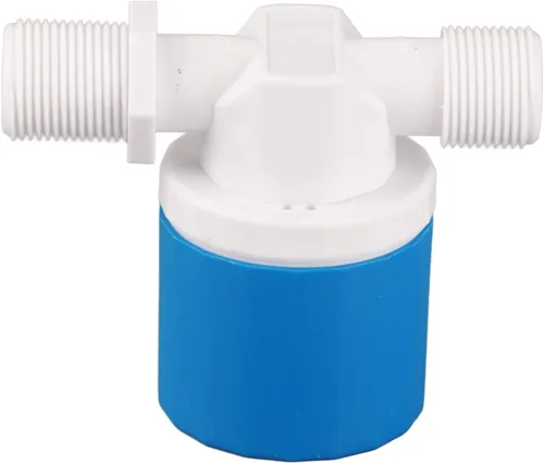 Vista 4 de Válvula de flotador automática Válvula de control de nivel de agua, instalación interna de entrada de agua, parada cuando está llena, nailon