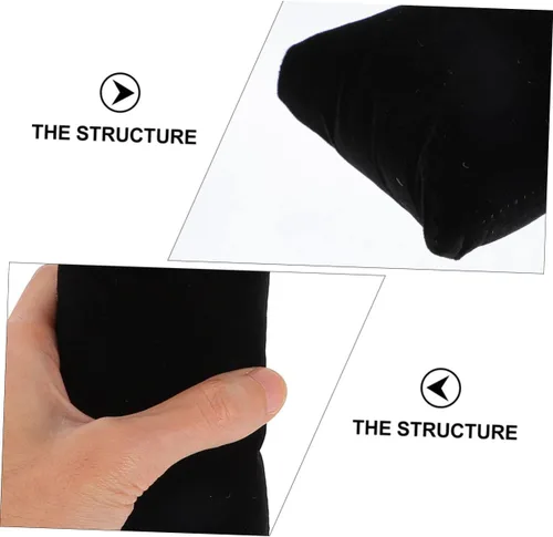 Vista 2 de 3pcs Watch Pillow Bangle Holder Relojes Para Hombre Bracelet Holder Jewelry Display Pillow Bracelet Stand Chain Choker Cushions for Jewelry Flannel