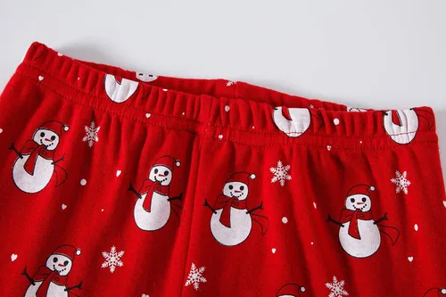 Vista 5 de Babyroom Pijama de algodón a juego de 4 piezas para niñas pequeñas y muñecas a juego
