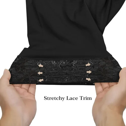 Vista 5 de Baby Bump" Lace Maternity Shapewear for Dress, Mid-Thigh Pregnancy Shapewear for Baby Shower Photoshoot