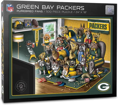 Vista 18 de YouTheFan NFL Purebred Fans - Rompecabezas de 500 piezas, un verdadero clavador