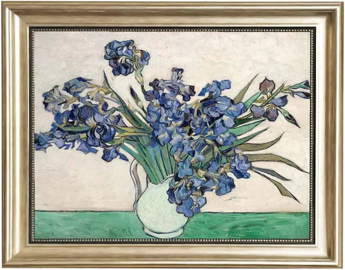 Vista 64 de ELITEAART- La noche estrellada por Vincent Van Gogh, pintura al óleo, reproducción de pintura al óleo, impresión en lienzo giclée, tamaño marcado