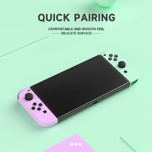 Vista 4 de deidow Joypad Controller Compatible with Switch, Wireless Joy Cons Replacement for Switch Controller, Left and Right Switch Joycons Support Dual