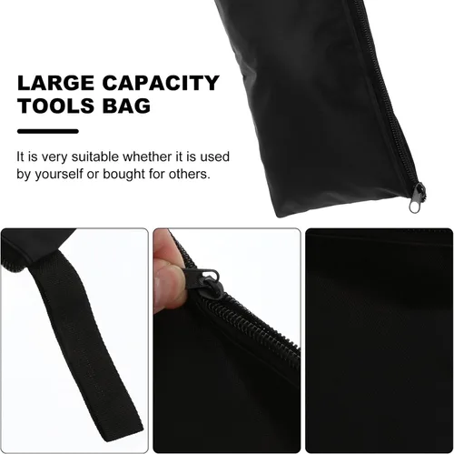 Vista 9 de DOITOOL Juego de 5 bolsas de herramientas de tela Oxford pequeñas con bolsas con cremallera, bolsas organizadoras portátiles para almacenamiento