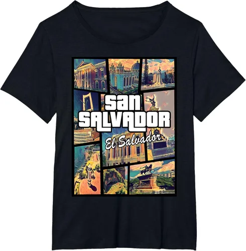 Vista 36 de Camiseta Orgullosa de San Salvador Capital El Salvador