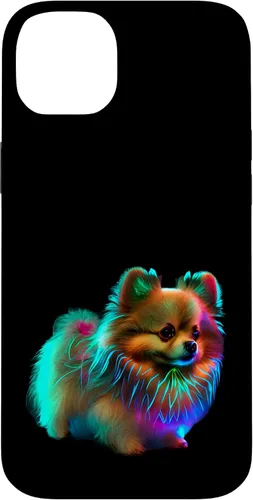 Vista 15 de Funda para iPhone 16 con diseño de raza de cachorro de Pomerania para mujeres o niñas