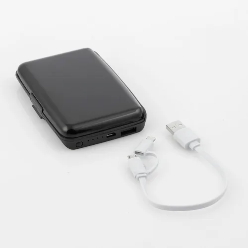 Vista 5 de Tarjetero con Bloqueo RFID y Power Bank Sbanket InnovaGoods