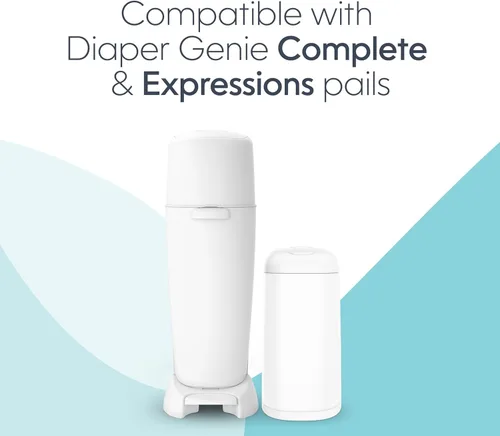 Vista 6 de Playtex Diaper Genie sistema de disposición recambios, 4 unidades, 17, 1, 1
