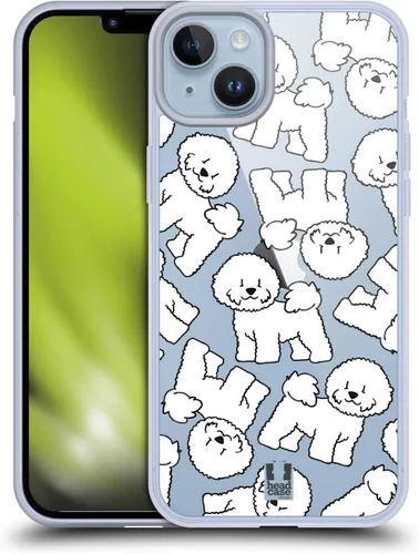 Vista 76 de Head Case Designs Airedale Terrier - Funda de gel suave con 4 patrones de razas de perro [protección de grado militar] compatible con Apple iPhone 7