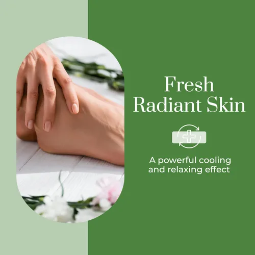 Vista 4 de Clear Beauty Calcetines hidratantes para pies de menta y árbol de té, exfoliantes, hidratantes y reviven los pies agrietados, probados por