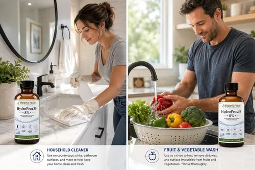 Vista 6 de HydroProx35 - Peróxido de hidrógeno puro de grado alimenticio al 8%