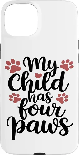 Vista 9 de My Child Has Four Paws Pet Parent Case for iPhone 17