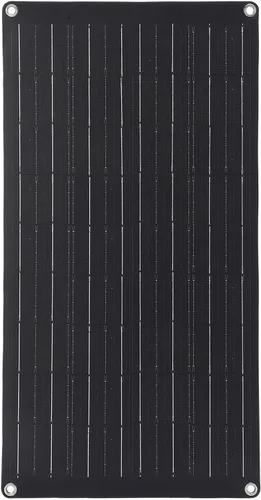 Vista 2 de WALFRONT Cargador de coche de panel solar, cargador de batería portátil eficiente de 25 W para emergencias al aire libre, ligero para acampar