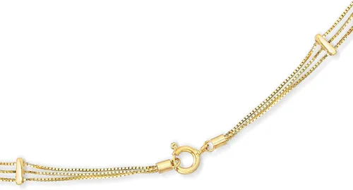 Vista 3 de Ross-Simons 9-9.5mm Cultured Pearl 3-Strand Layered Necklace