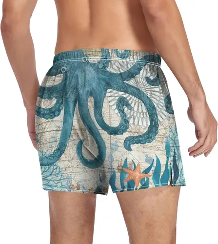 Vista 6 de Fisyme Boxers para hombre, calzoncillos tipo bóxer para hombre
