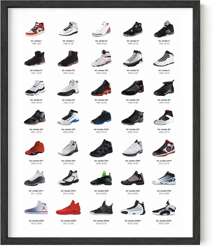 Vista 13 de Haus and Hues Póster de tenis para chicos, póster de tenis de Michael Jordan, arte de pared para niños, dormitorio, decoración de habitación, arte