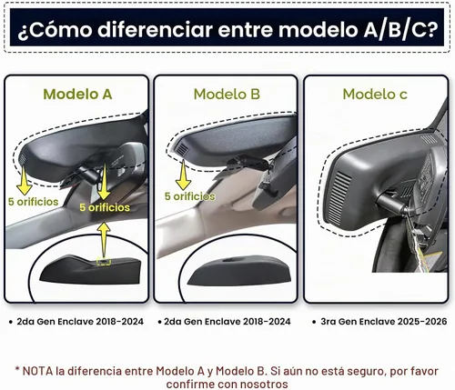 Vista 2 de Mangoal Cámara de tablero 4K para Buick Enclave Gen3 2025-2026 (modelo C)