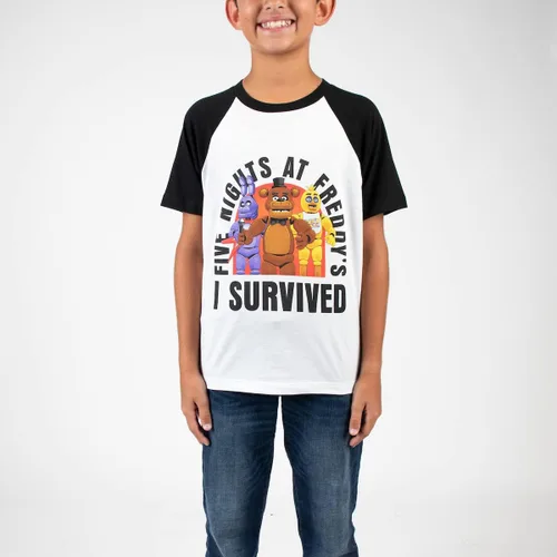 Vista 6 de Five Nights At Freddy's Game Over Crew - Camisetas de manga corta para niño (4 unidades)