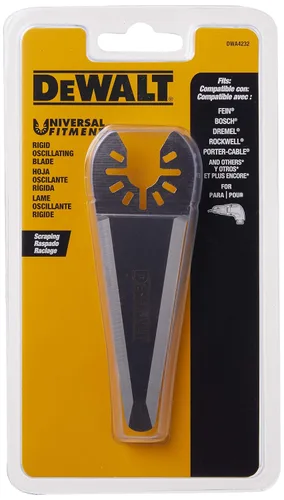 Vista 2 de DEWALT Cuchilla oscilante para herramientas, triangular, rascador rígido (DWA4232) (paquete de 5)