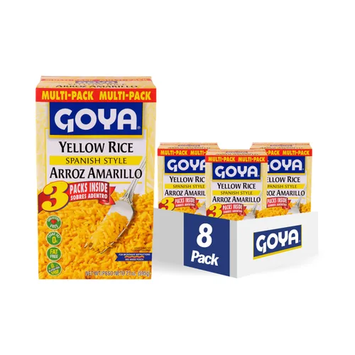 Vista 7 de Goya Foods - Arroz amarillo instantáneo, estilo español, 6 onzas (paquete de 24)
