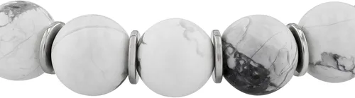 Vista 4 de STEEL NATION JEWELRY Pulseras de cuentas Bolo de acero inoxidable para hombre, ajustables, hipoalergénicas, a elección de estilos y tamaños