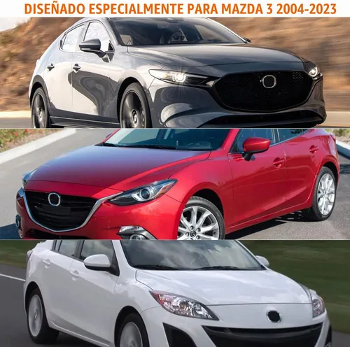 Vista 7 de Funda impermeable de repuesto para Mazda 3 Sedán 2004-2024, 6 capas para todo tipo de clima, fundas para automóvil de ajuste personalizado para todo